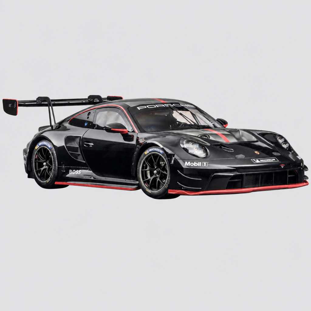 Porsche 911 GT3 R preto/vermelho 2023