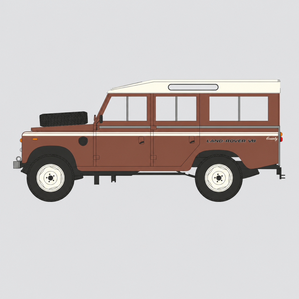 Land Rover Stage One V8 Castanho / bege