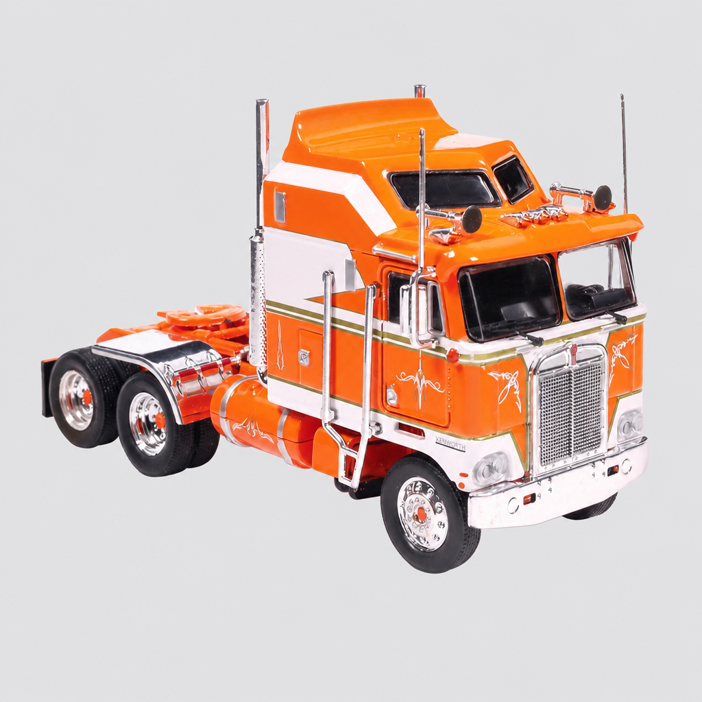 Kenworth K100 Aerodyne laranja 1976