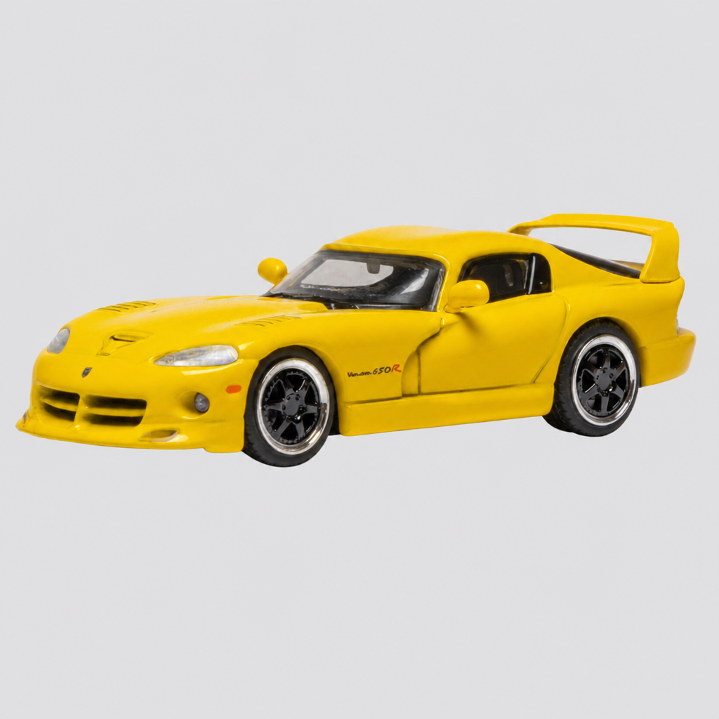 Dodge Viper Hennessy Venom 650R amarelo 1999