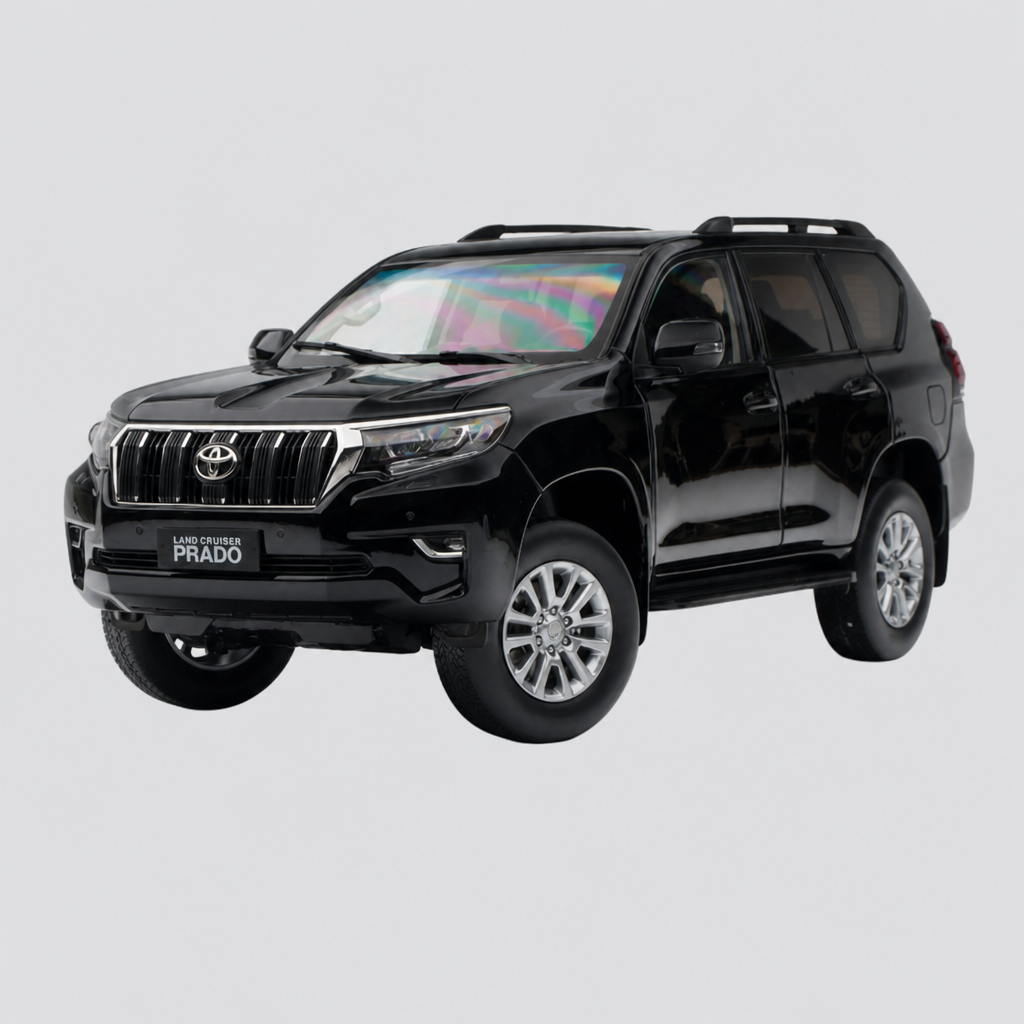 Toyota Land Cruiser Prado preto — Capa ModelKit