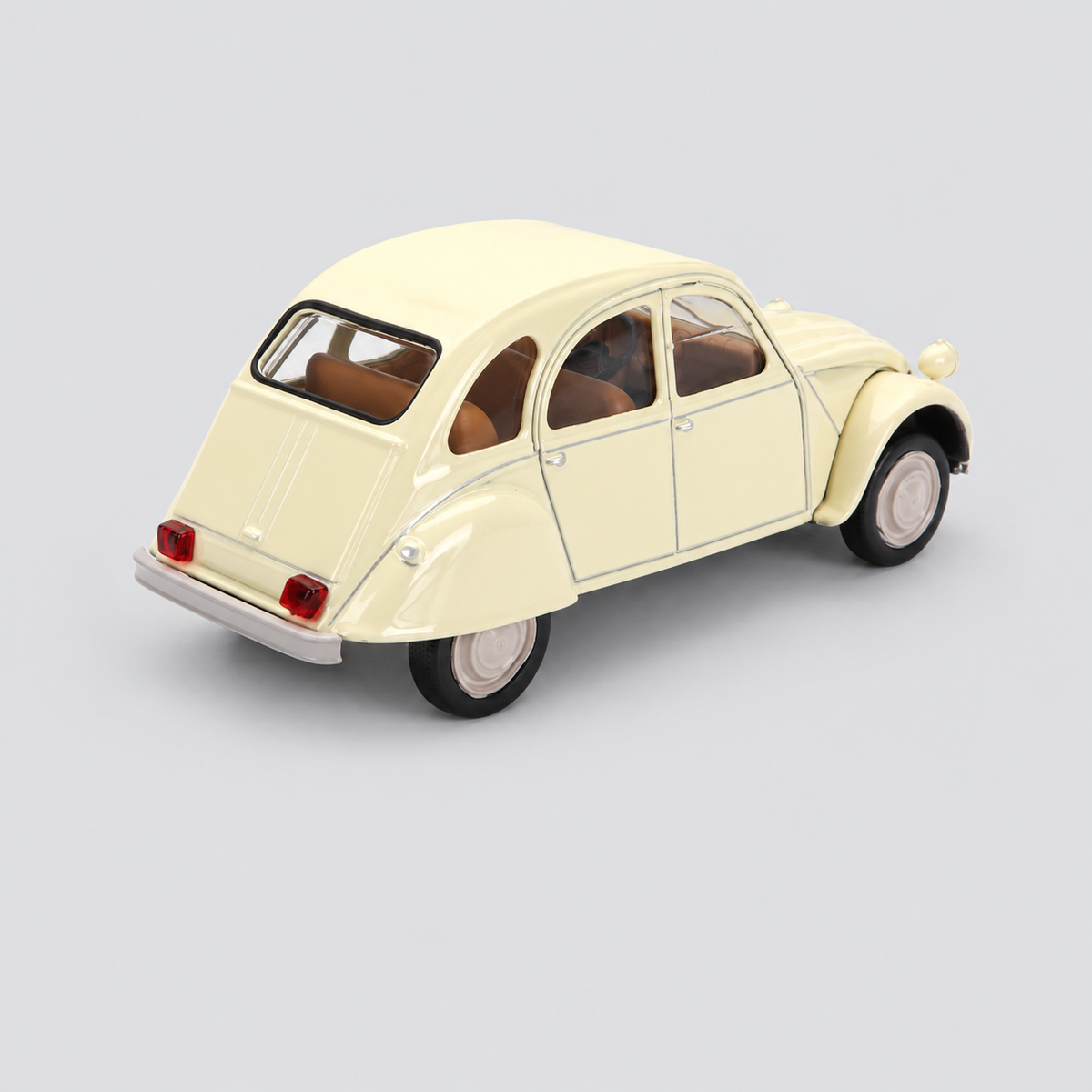 Citroën 2CV Bege 1978 — Vista traseira