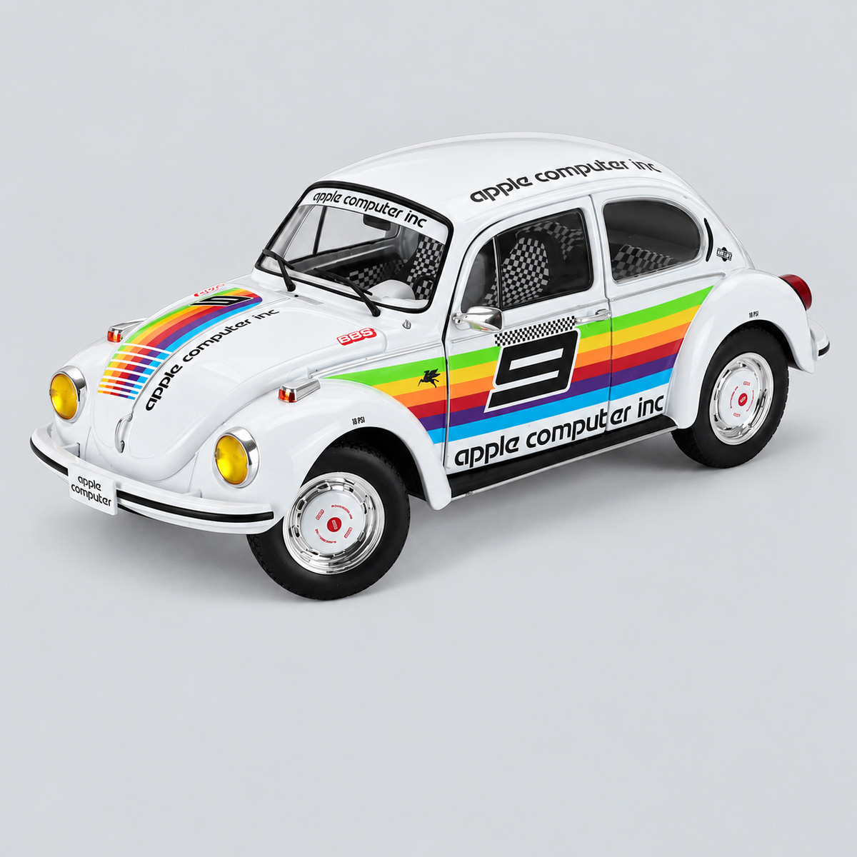 Volkswagen Beetle 1303 #9 - 1975 Porsche K3 Tribute Livery — Front view