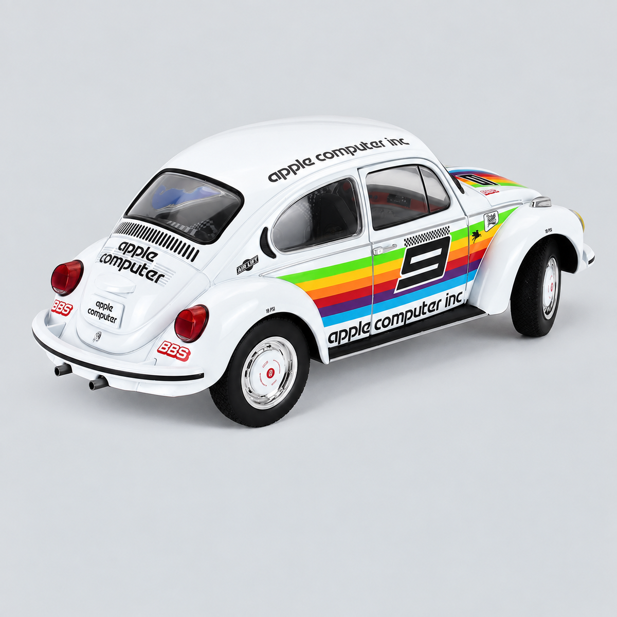 Volkswagen Beetle 1303 #9 - 1975 Porsche K3 Tribute Livery — Rear view