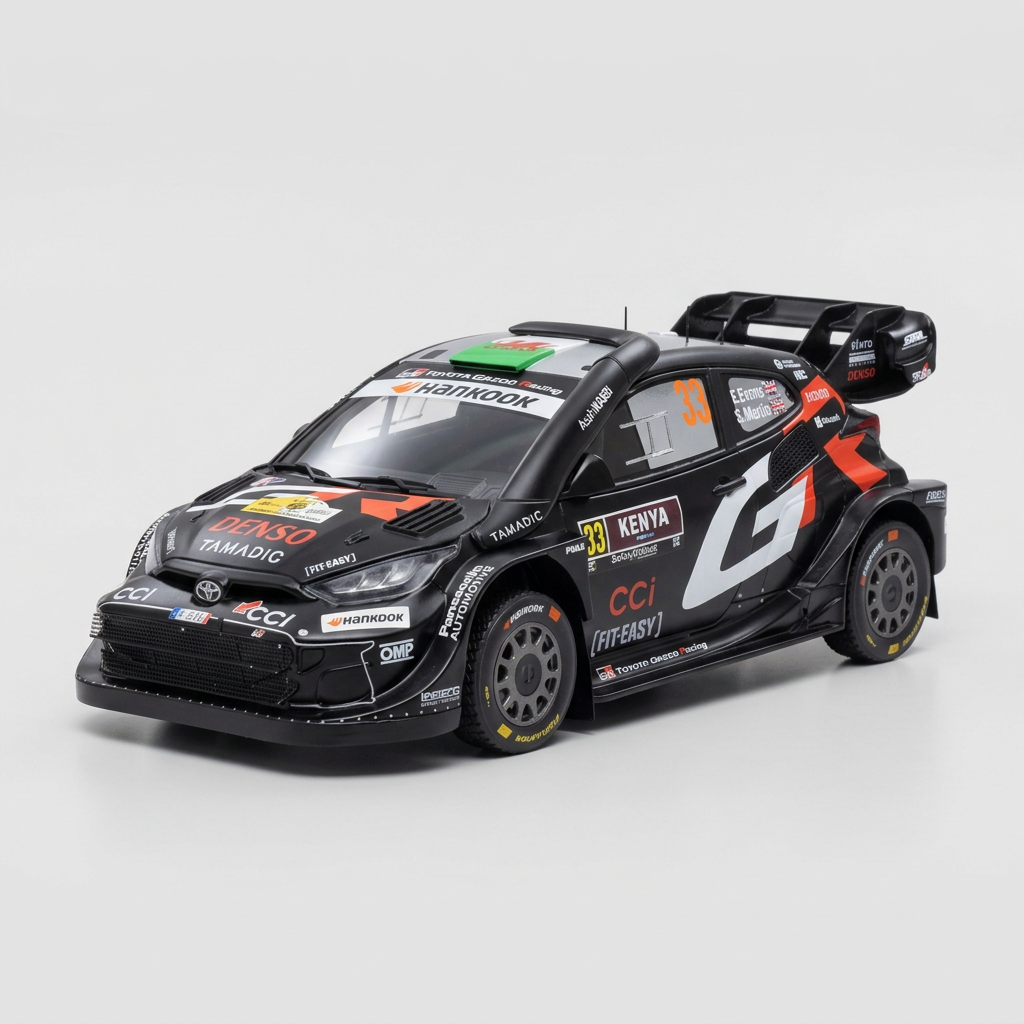 Toyota GR Yaris Rally1 #33 - Elfyn Evans / Scott Martin - Safari Rally Kenya 2025