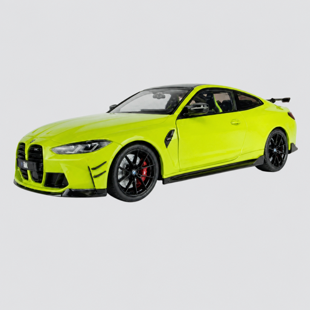 BMW 4-SERIES M4 (G82) Coupe Competition Sao paolo yellow 2025 — Capa ModelKit