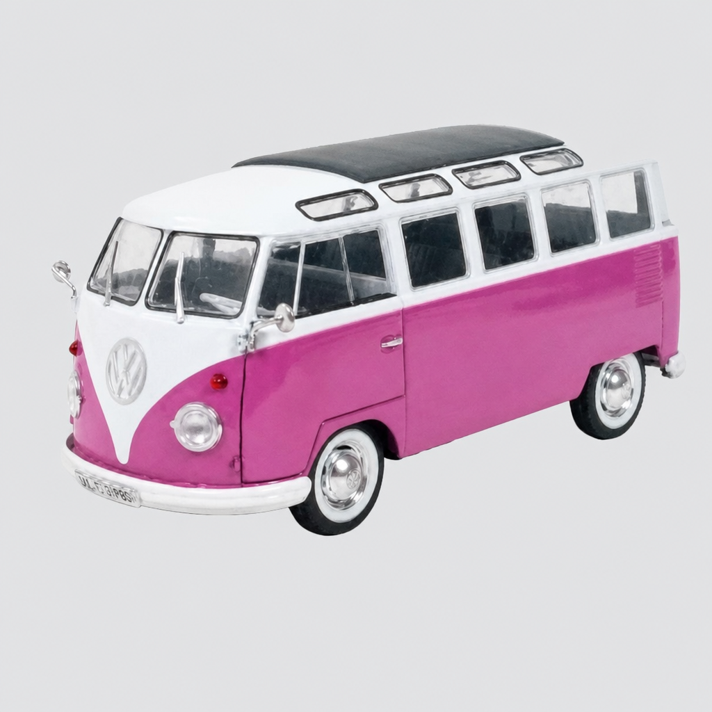 Volkswagen T1 Samba Minibus Roxo / Branco 1962