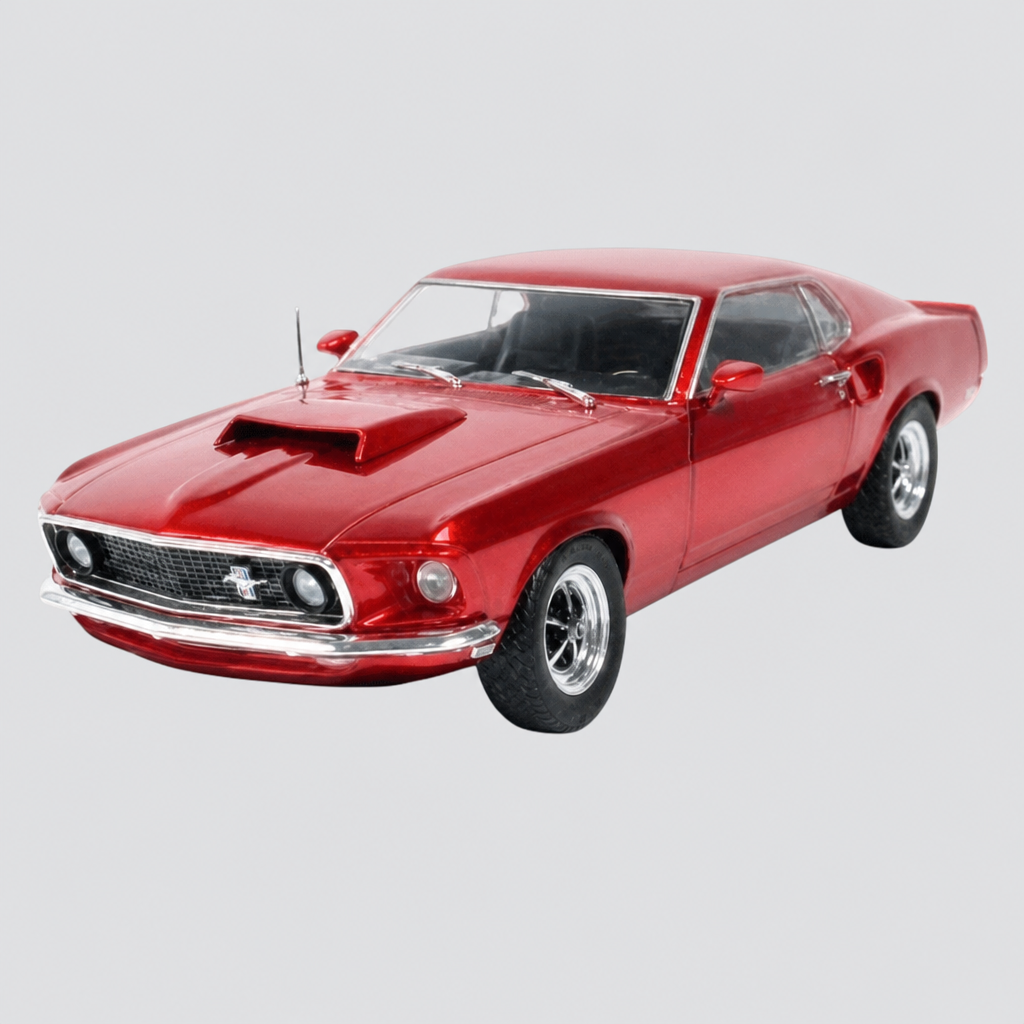 Ford Mustang Boss 429 Coupé Vermelho 1969 — Capa ModelKit