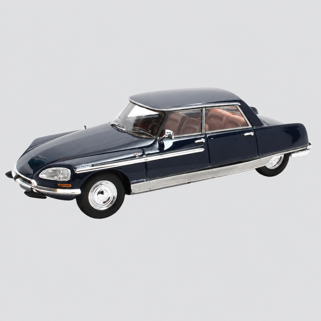 Citroën DS21 Le Majesty Henri Chapron Azul 1968 — Capa ModelKit