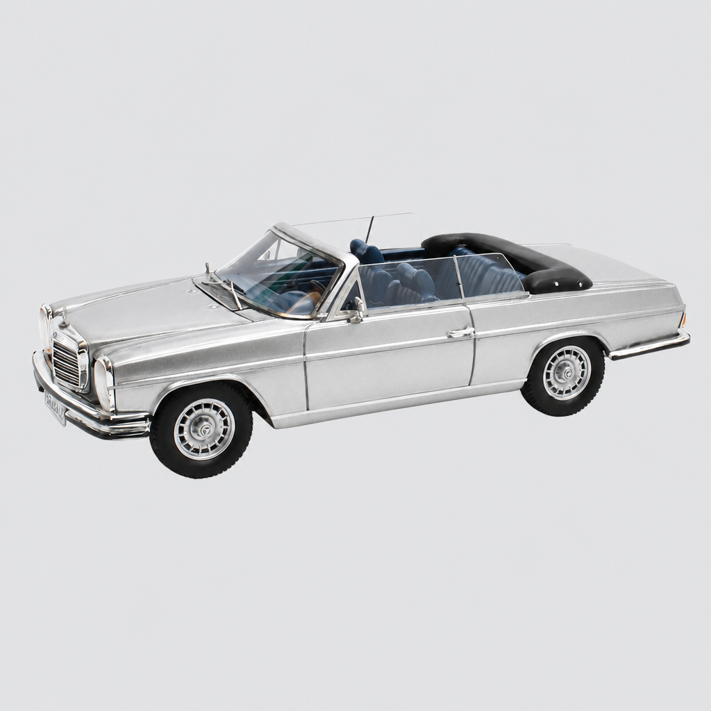 Mercedes Benz 280CE (W114) Cabriolet Open Prateado 1968