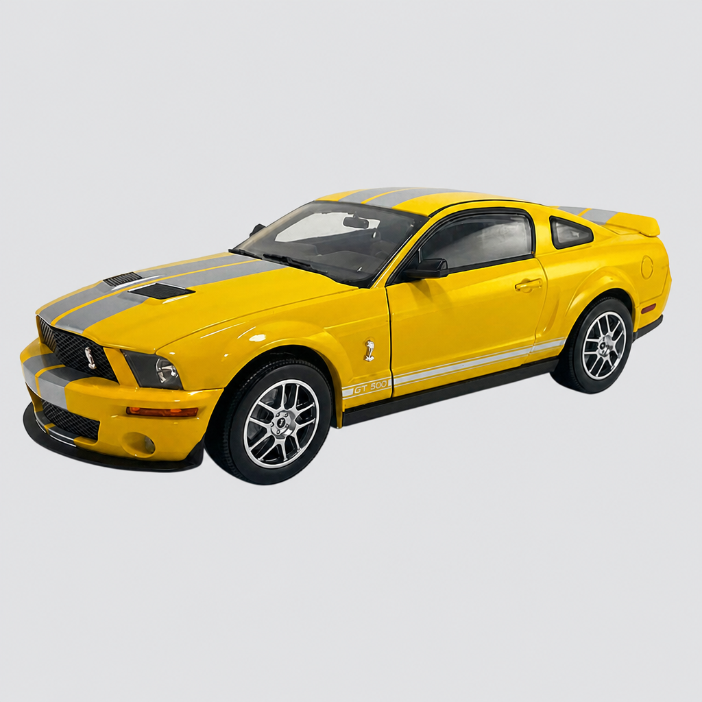Ford Mustang Shelby GT500 Coupé Amarelo / Cinzento 2007