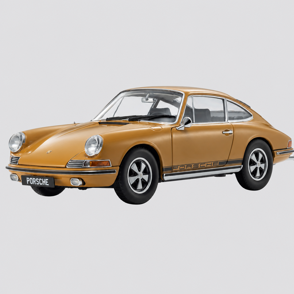 Porsche 911 S Coupe Giallo bahama - ochre 1967