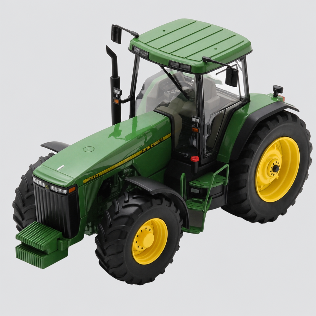 John Deere 8100 Tractor Verde / Amarelo 2019 — Capa ModelKit