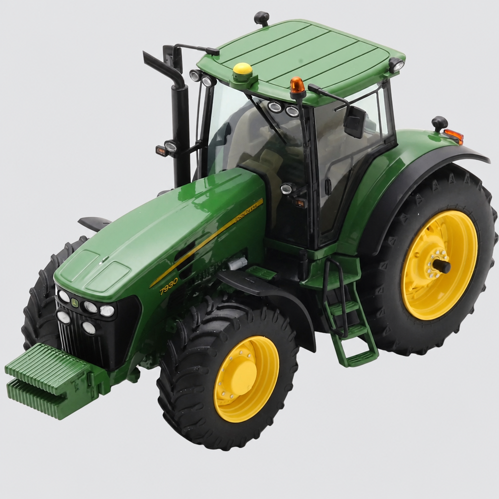 John Deere 7930 Tractor Verde / Amarelo 2017 — Capa ModelKit