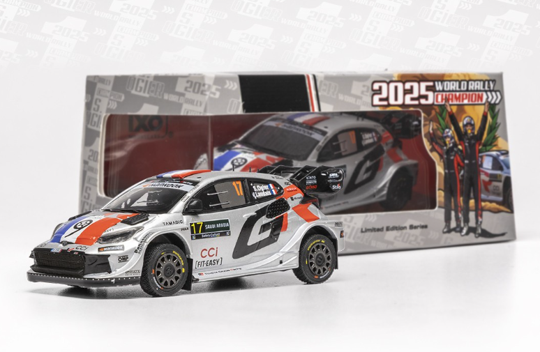 Toyota GR Yaris Rally 1 #17 - Sébastien Ogier / Vincent Landais - Rally Saudi Arabia 2025