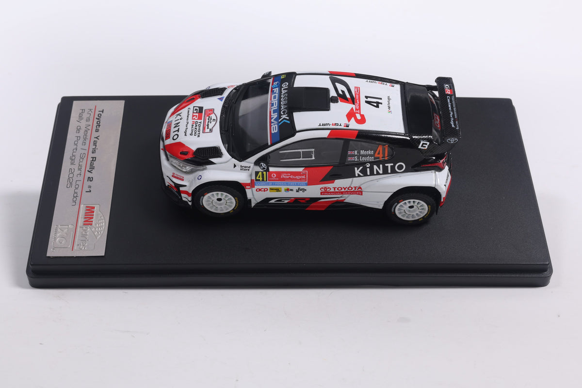 Toyota GR Yaris Rally2 #41 - Kris Meeke / Stuart Loudon - Rally de Portugal 2025