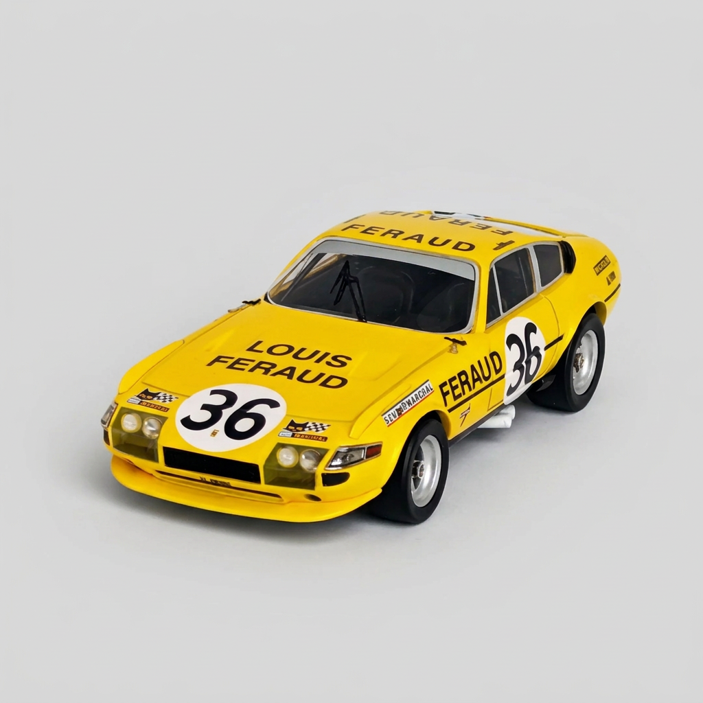 Ferrari 365 GTB 4 #36 - Derek Bell / Teddy Pilette / Richard Bond - 24h Le Mans 1972