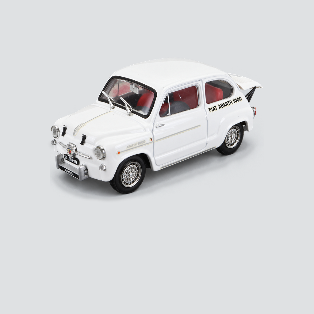 1/43 BRUMM - FIAT - 600 1000 ABARTH RADIATORE MONTECARLO 1963
