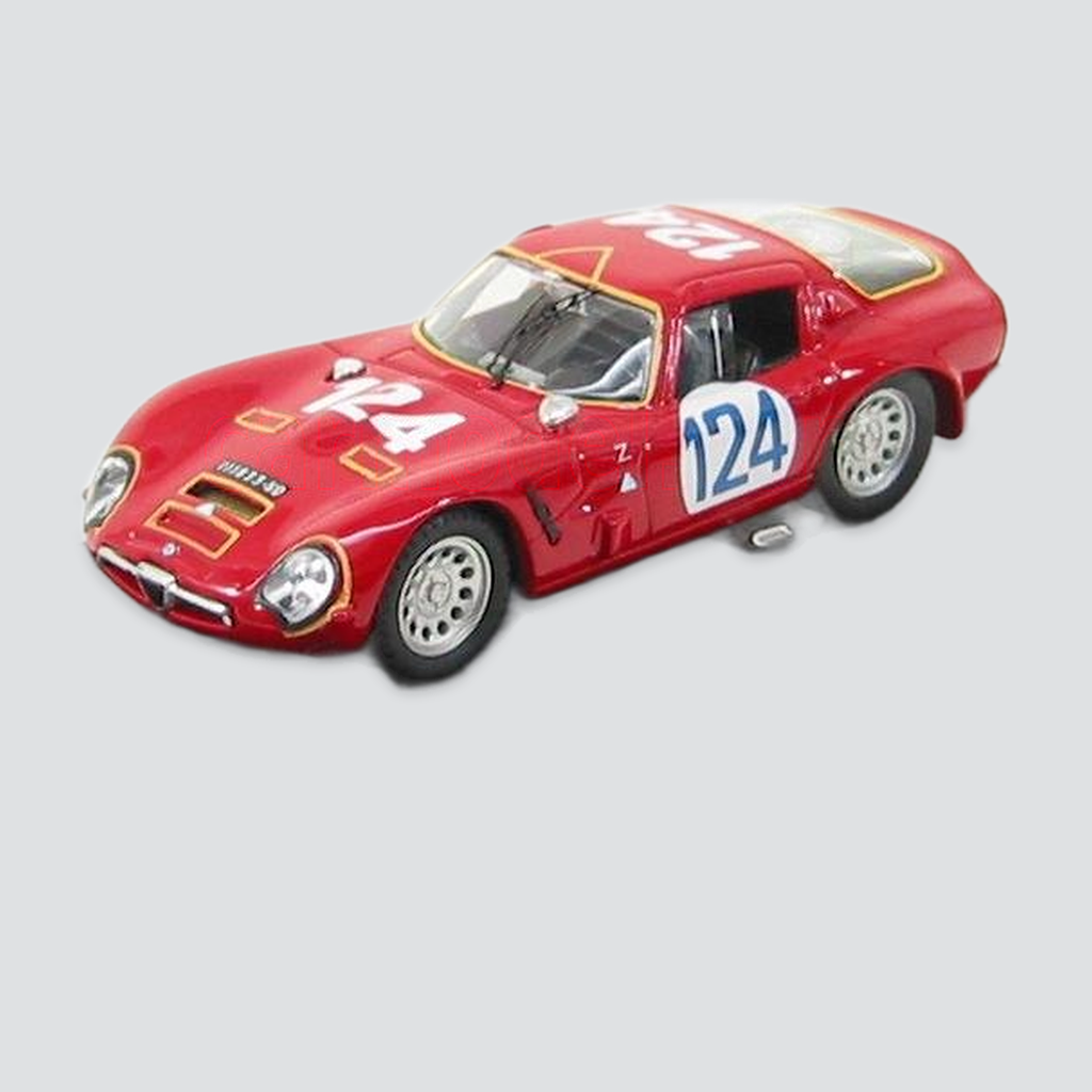 1/43 BEST-MODEL - ALFA ROMEO - TZ2 N 124 TARGA FLORIO 1967 SANGRI-LA - FEDERICO
