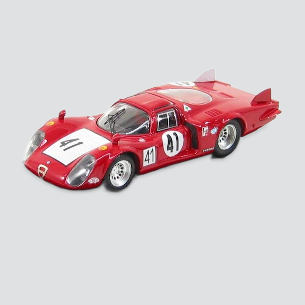1/43 BEST-MODEL - ALFA ROMEO - 33.2 LM N 41 24h LE MANS 1968 BAGHETTI - VACCARELLA