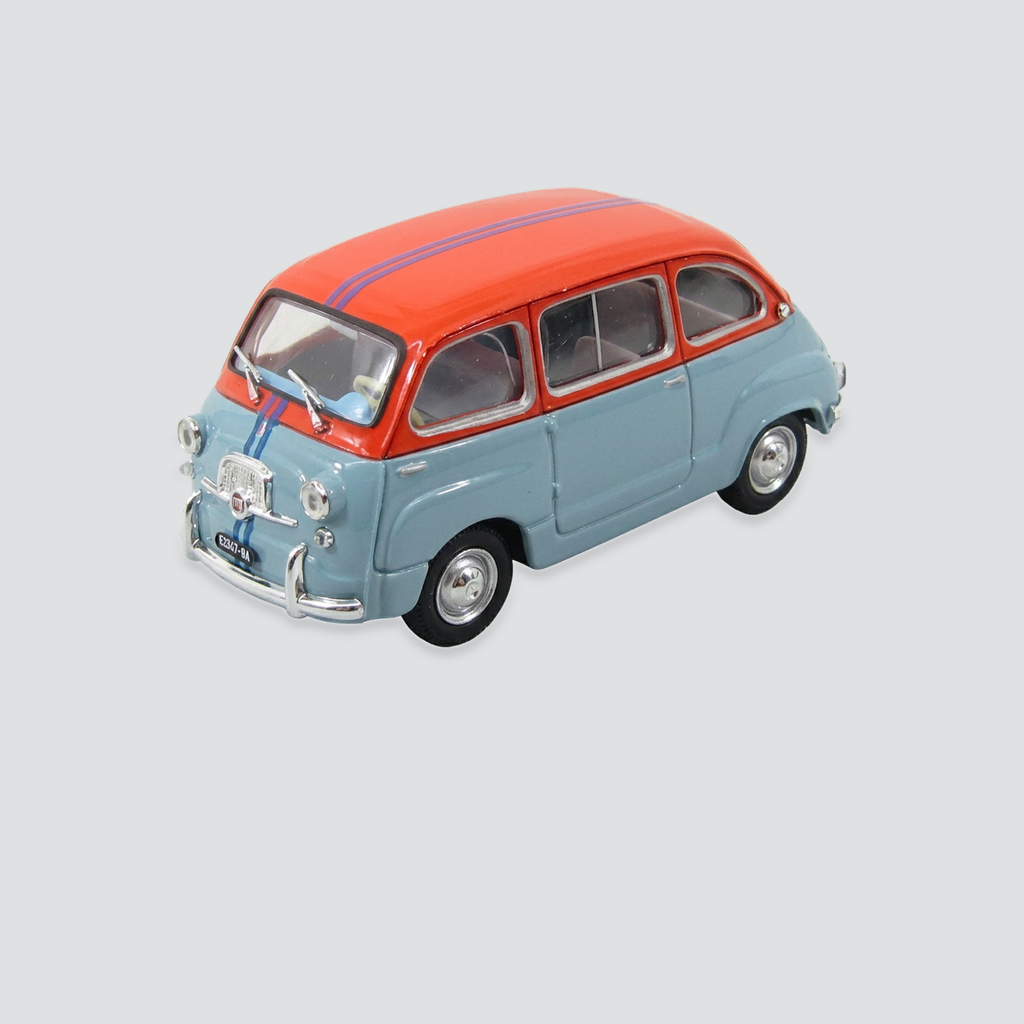 Fiat 600D Multipla Operazione San Gennaro Light Blue/Orange 1966