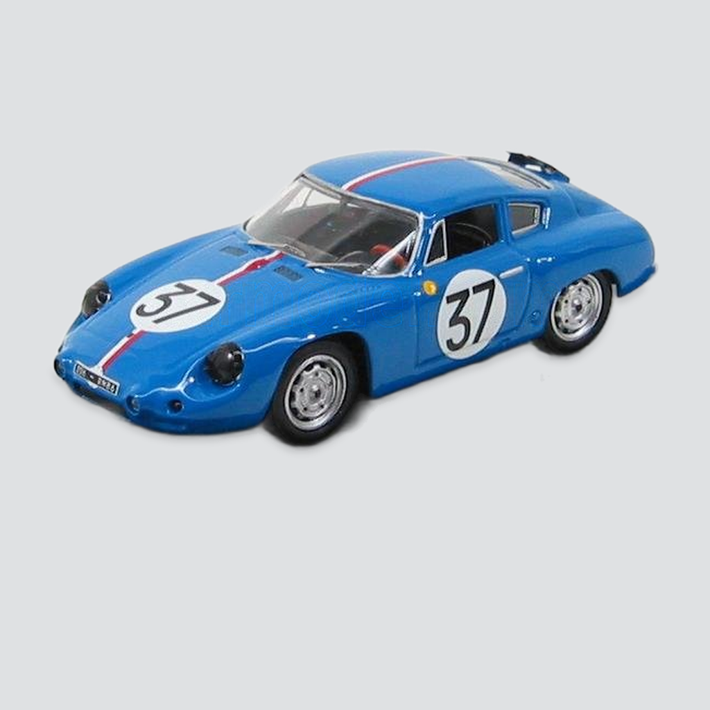 1/43 BEST-MODEL - PORSCHE - 1600GS ABARTH N 37 24h LE MANS 1961 BUCHET - MONNERET