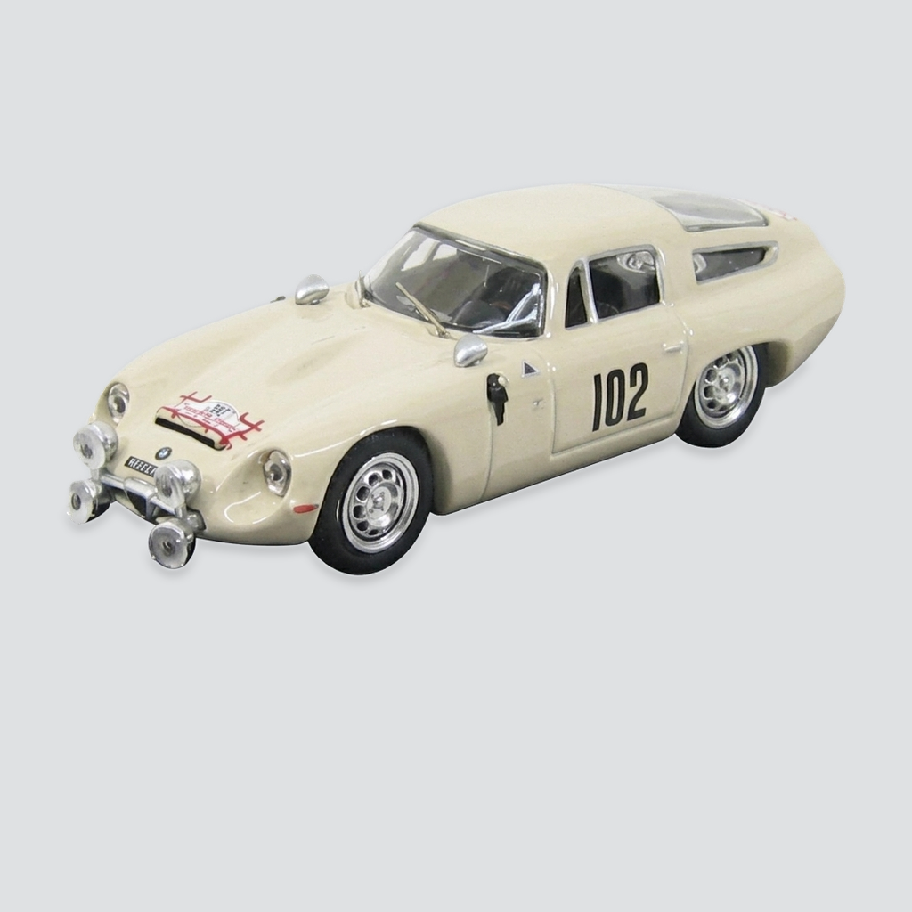 1/43 BEST-MODEL - ALFA ROMEO - TZ1 N 102 RALLY TOUR DE CORSE 1964 RICHARD - ROSINSKI