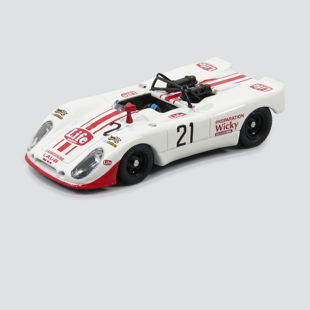 1/43 BEST-MODEL - PORSCHE - 908 FLUNDER N 21 MONZA 1971 BRAMBILLA - MATI - WIKY