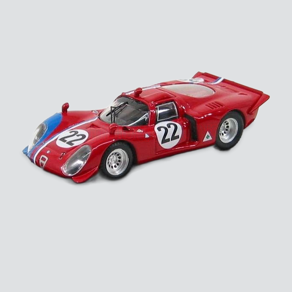 1/43 BEST-MODEL - ALFA ROMEO - 33.2 N 22 PARIGI 1968 PILETTE - SLOTEMAKER