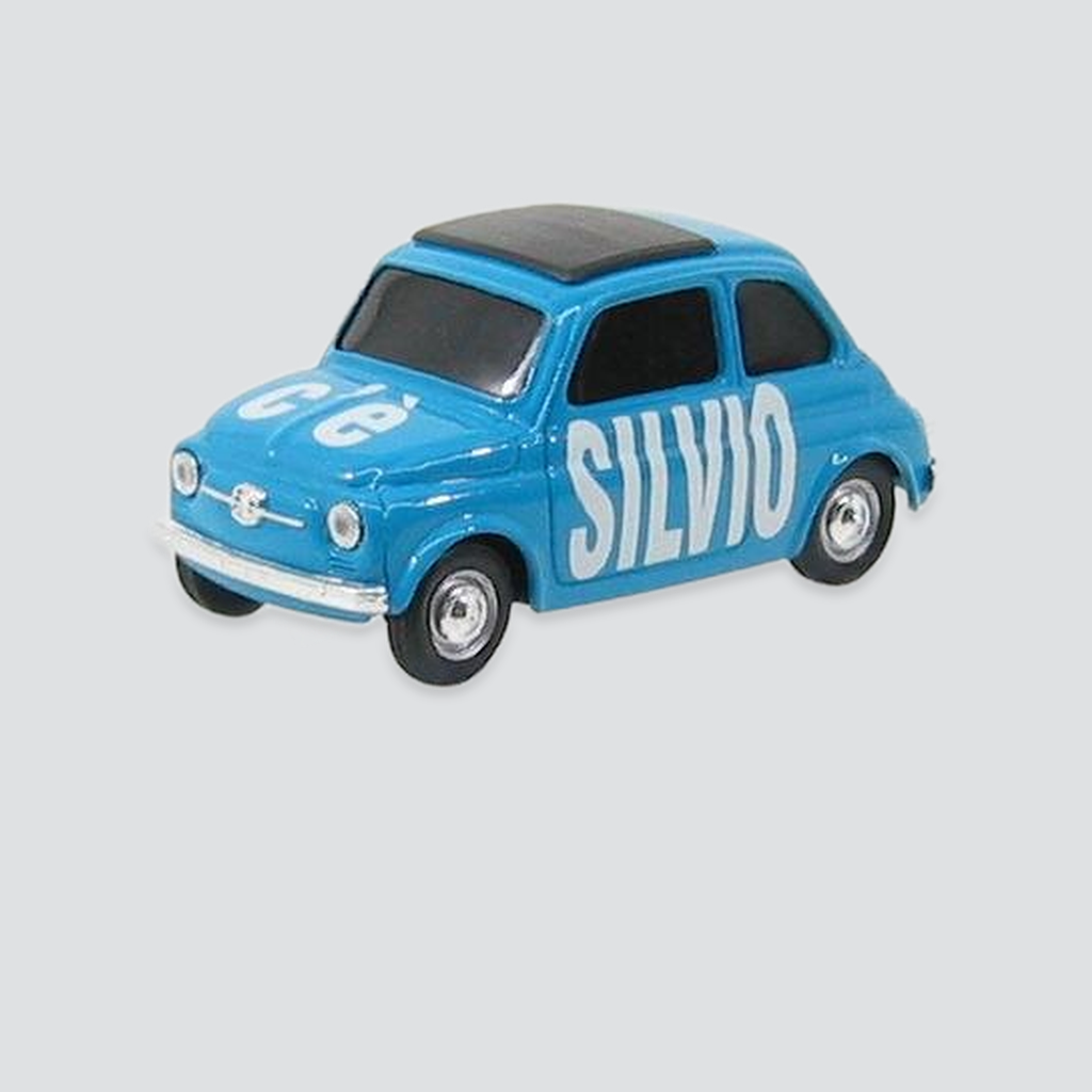 1/43 BRUMM - FIAT - 500 ELECTION-DAY 2008 - APRILE 2008 - SILVIO