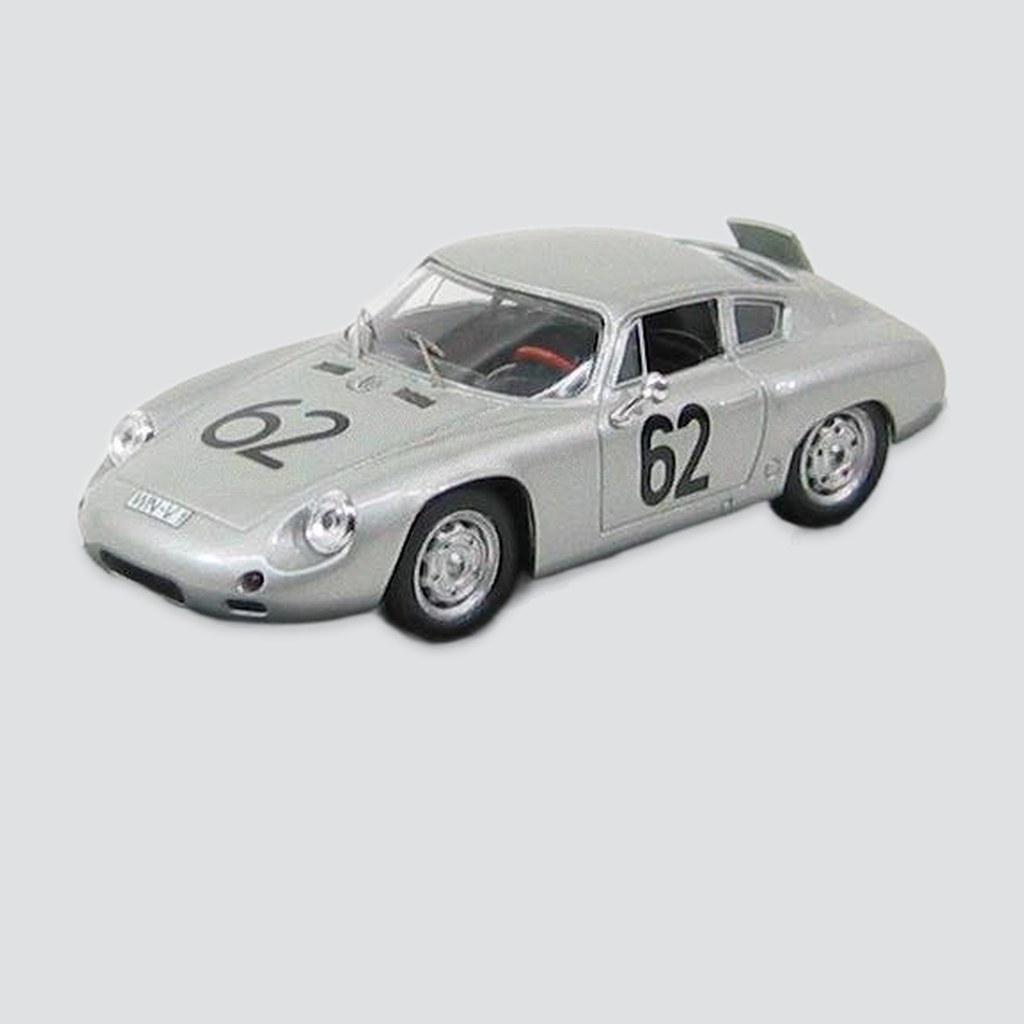 1/43 BEST-MODEL - PORSCHE - 1600GS ABARTH N 62 TARGA FLORIO 1963 KOCH - VON SCHROTER