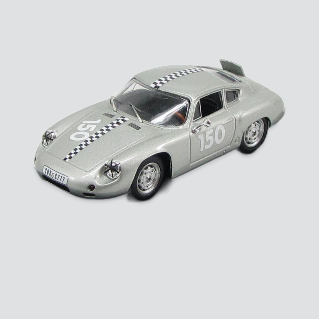 1/43 BEST-MODEL - PORSCHE - 1600GS ABARTH COUPE N 150 HOCKENHEIM 1961 F.HAHNL