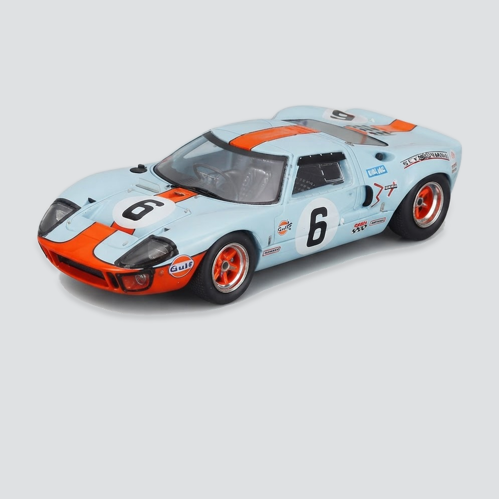 1/43 SPARK-MODEL - FORD USA - GT40 4.9L V8 TEAM JW AUTOMOTIVE ENGINEERING N 6 WINNER 24h LE MANS 1969 JACKY ICKX - JACKIE OLIVER