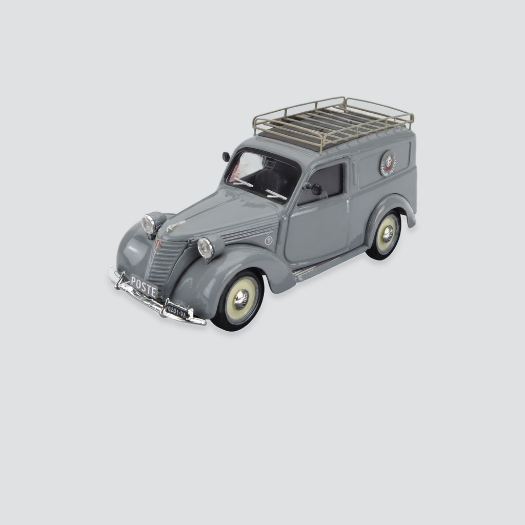 1/43 BRUMM - FIAT - 1100 VAN POSTE ITALIANE SERVIZIO POSTALE VARESE 1950