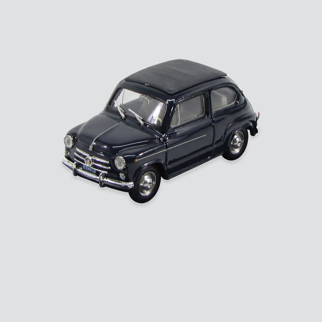1/43 BRUMM - FIAT - 600D TRASFORMABILE CHIUSA 1960