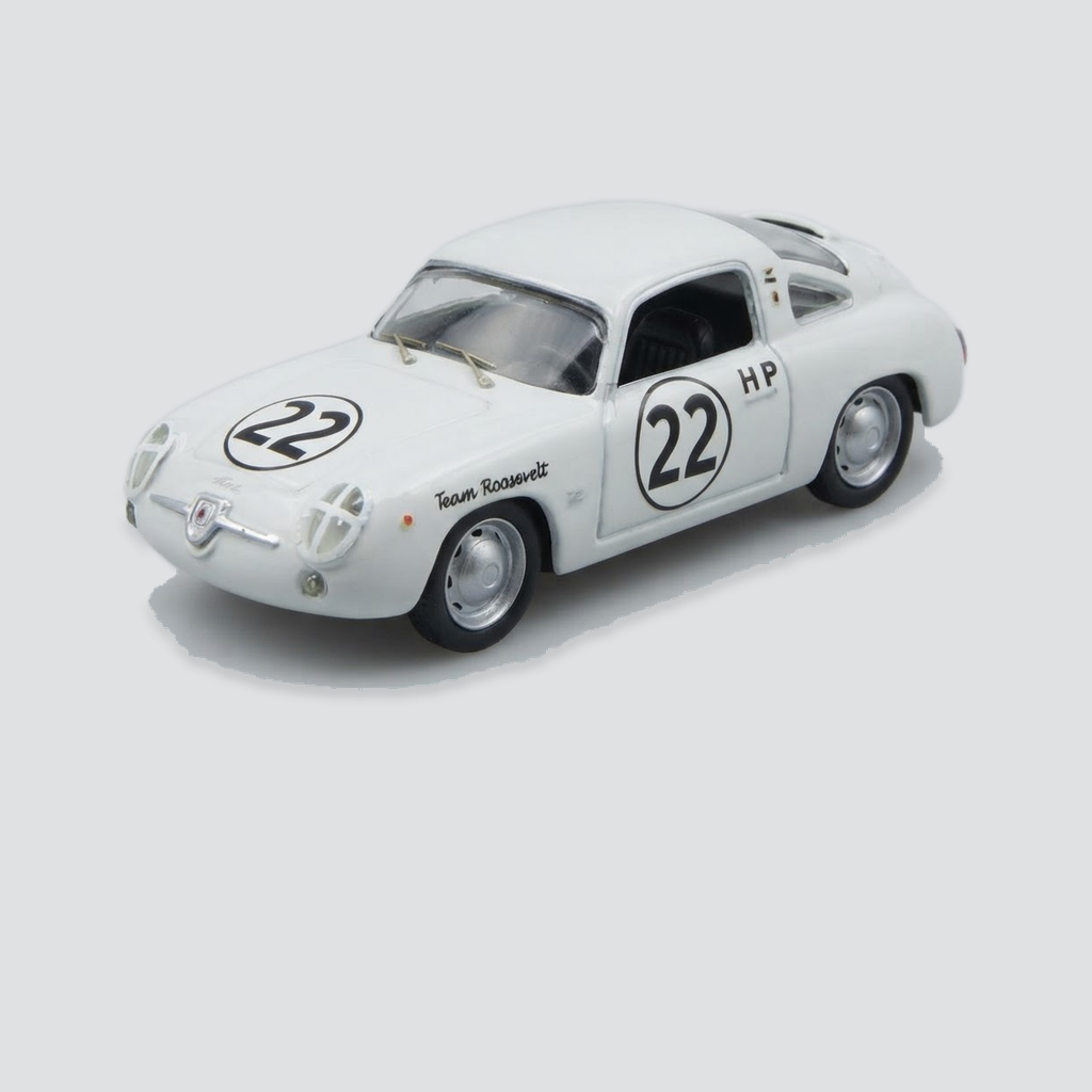 1/43 BEST-MODEL - FIAT - ABARTH 750 ZAGATO COUPE N 22 SEBRING 1960 RICHARDS - CALLANAN