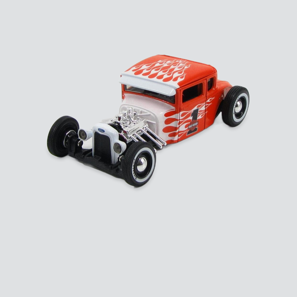 1/24 MAISTO - FORD USA - MODEL A CUSTOM HARLEY-DAVIDSON N 1 1929