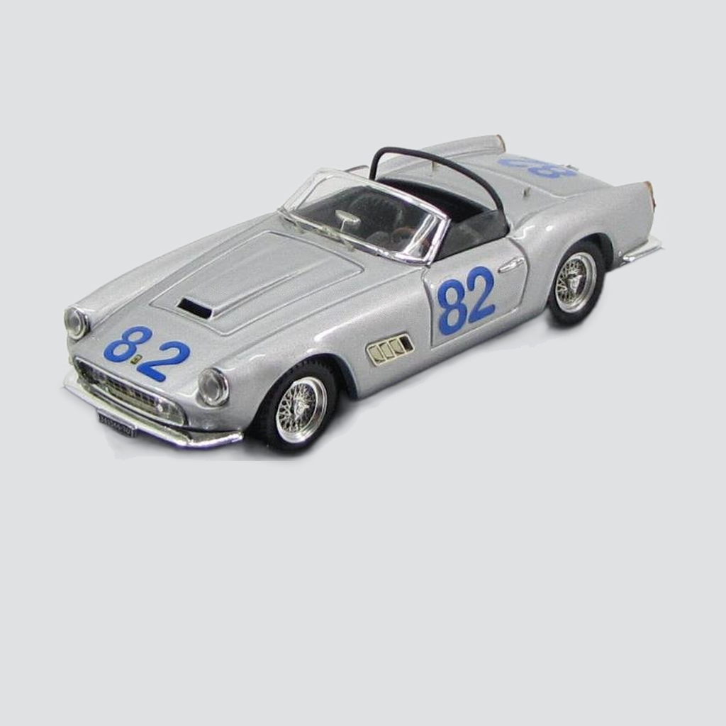 1/43 ART-MODEL - FERRARI - 250 SWB CALIFORNIA SPIDER N 82 TARGA FLORIO 1962 U.DE BONIS - R.FUSINA