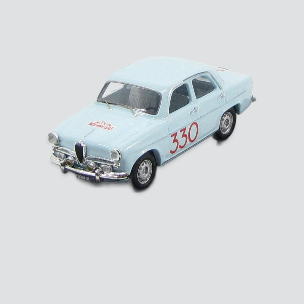 Alfa Romeo Giulietta TI #330 - Pinasco / Sanfilippo - Rally Montecarlo 1964