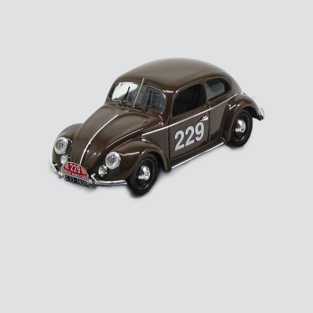 Volkswagen Beetle #229 - Nathan / Schellhaas - Rally Montecarlo 1952