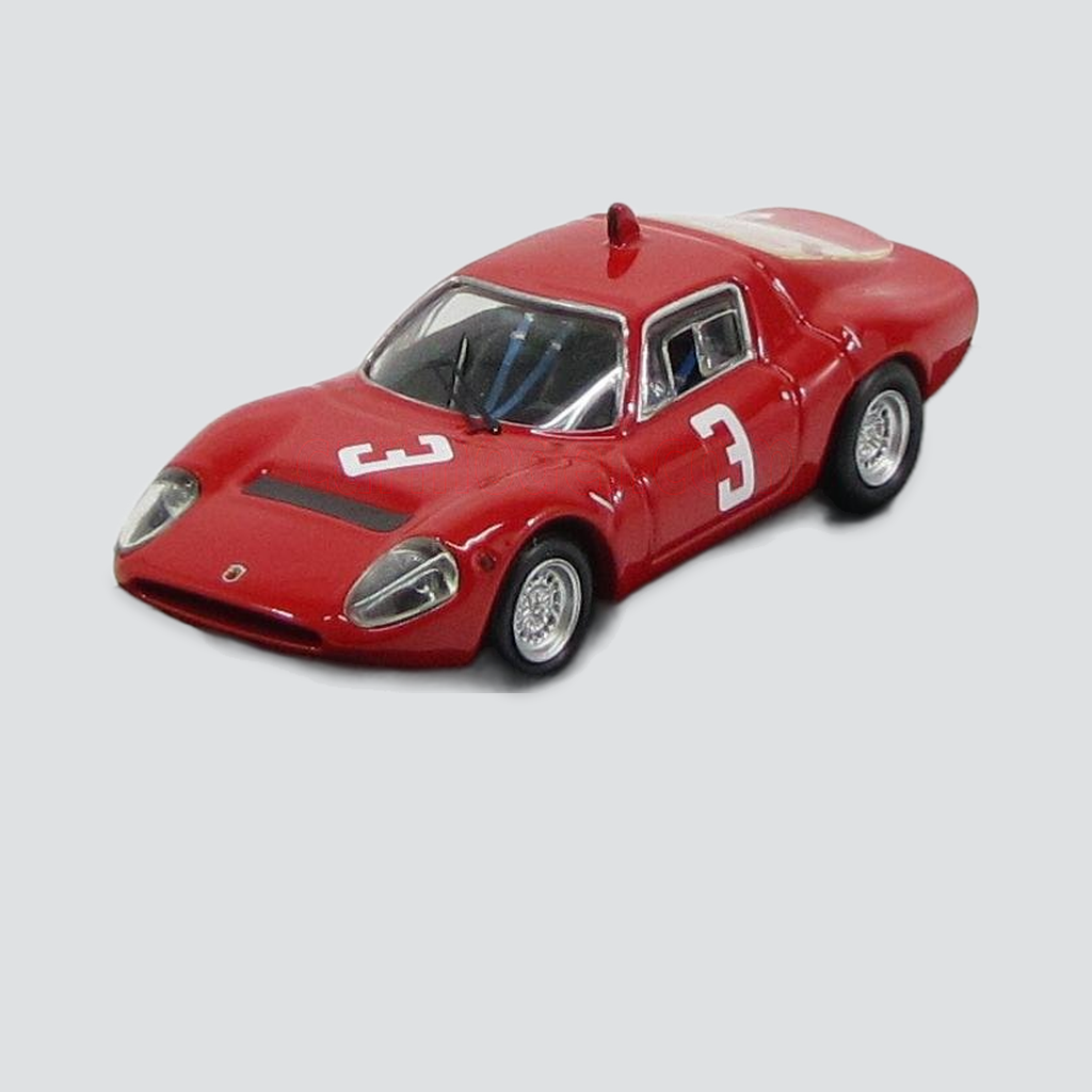 1/43 BEST-MODEL - ABARTH - OT1300 COUPE N 3 WINNER HOCKENHEIM 1967 T.HEZEMANS