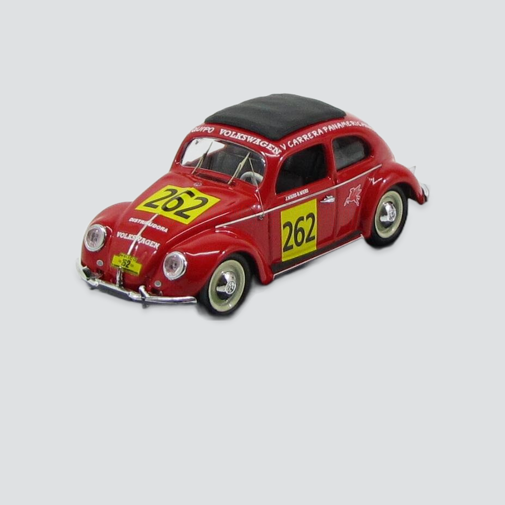 1/43 RIO-MODELS - VOLKSWAGEN - BEETLE N 262 RALLY CARRERA PANAMERICANA 1954 JAN WIERS - RENE WIERS