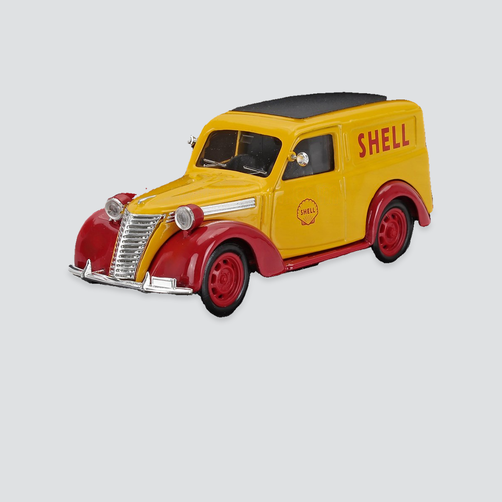 1/43 BRUMM - FIAT - 1100 E VAN SHELL - SCUDERIA FERRARI GP MONZA 1958