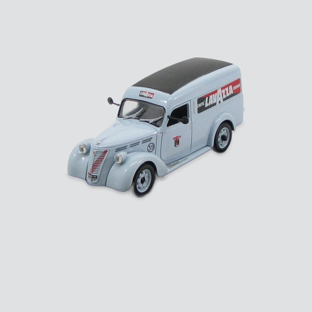 Fiat 1100 ELR Van Lavazza White 1950