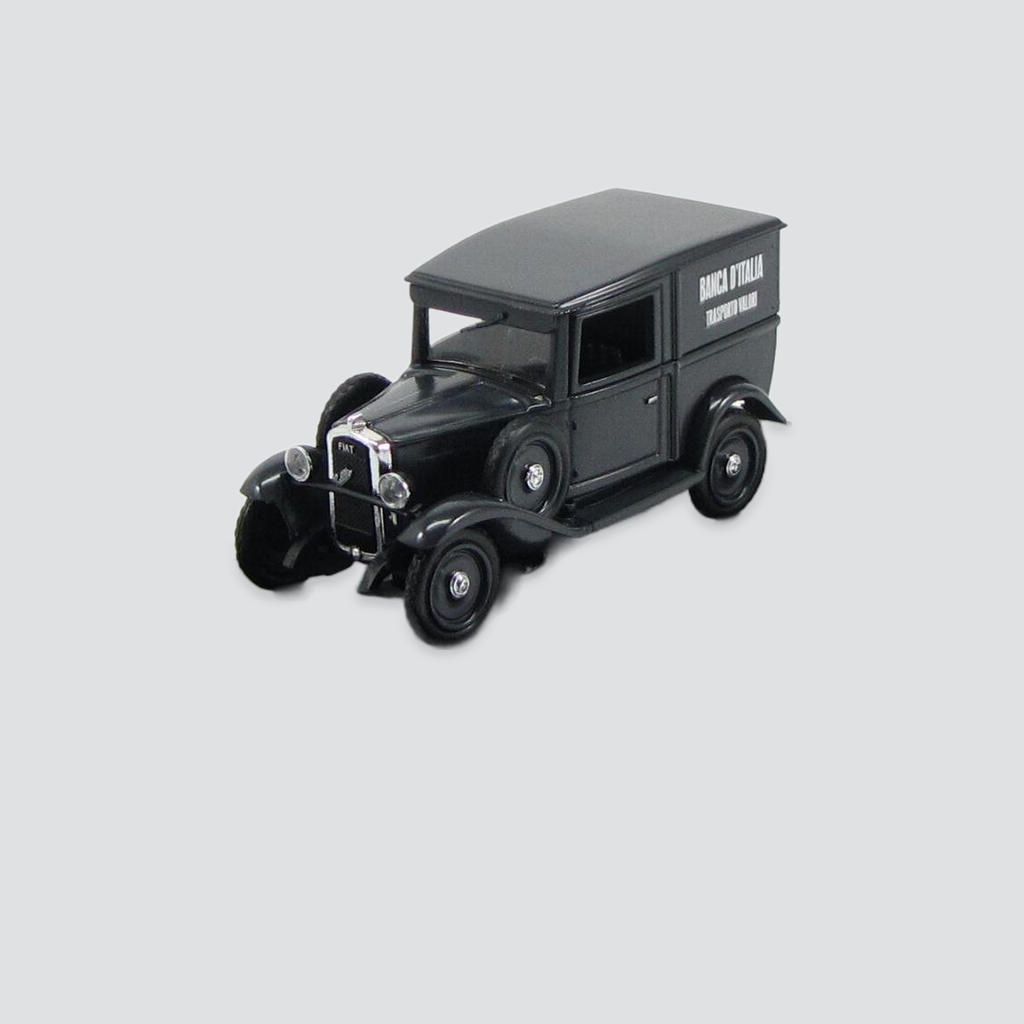 Fiat Balilla Van Black 1936 - Trasporto Valori Banca D'Italia