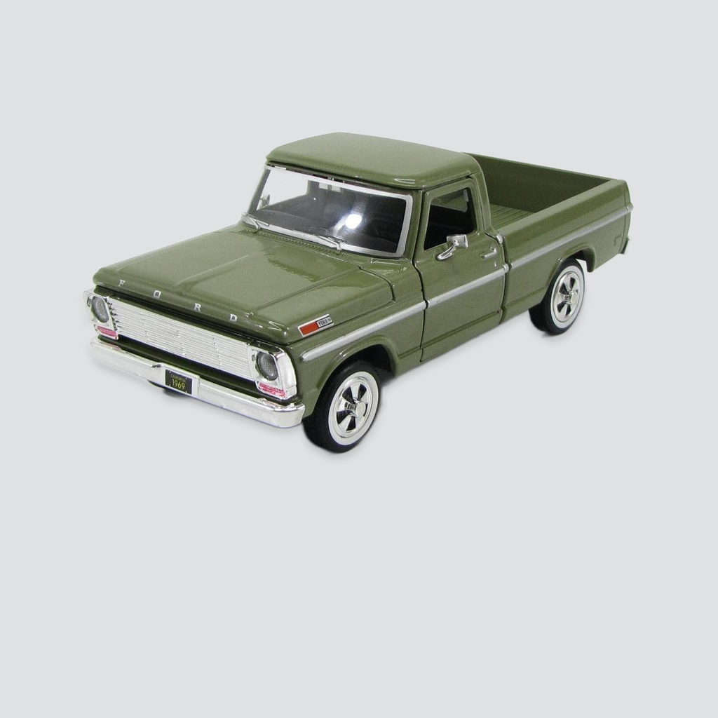 1/24 MOTOR-MAX - FORD USA - F-100 PICK-UP 1969