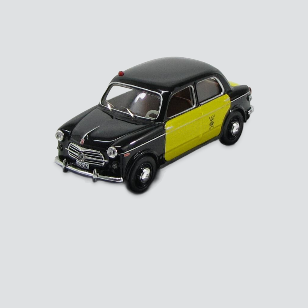 Fiat 1100/103 Taxi Barcellona Black/Yellow 1956