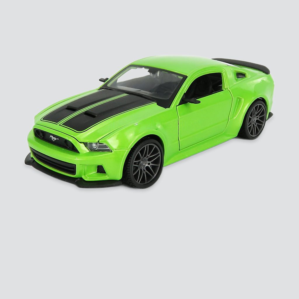 Ford Mustang Coupe Street Racer Green Met/Black 2014