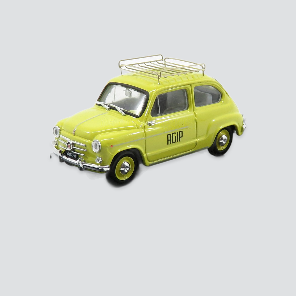 1/43 BRUMM - FIAT - 600D VEICOLO COMMERCIALE PUBLICITAIRE AGIP 1960