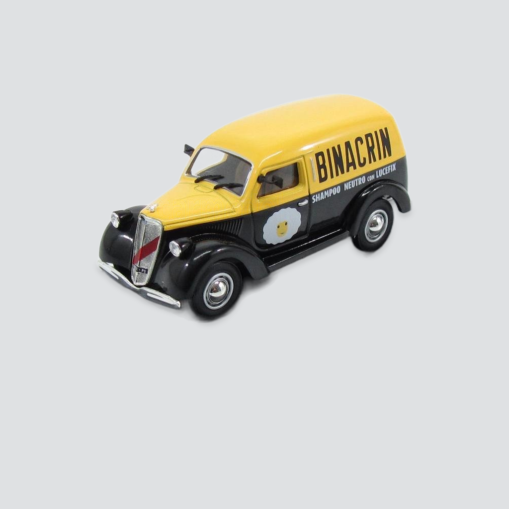1/43 EDICOLA - LANCIA - ARDEA 800 VAN 1949 - BINACRIN SHAMPOO NEUTRO CON LUCEFIX